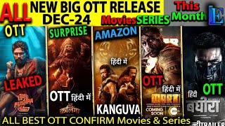 PUSHPA 2 Leaked OTT Release DEC l Hindi Movies Web-Series, Martin, KanguvaHindi, Bagheera, Kalinga