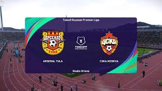 PES 2021 | Arsenal Tula vs CSKA Moscow - Russian Cup | 08/04/2021 | 1080p 60FPS