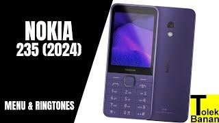 Nokia 235 4G LTE (2024) HMD - Unboxing / Menu & Ringtones / Dzwonki  -  Classic Phone