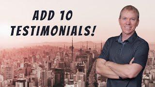 How To Add Up to 10 Testimonials to your KW Command Website