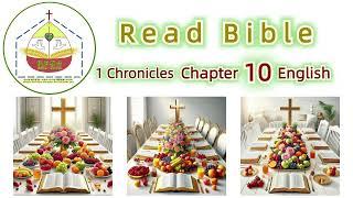 Read Bible - 1 Chronicles Chapter 10 - English King James Version