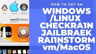 Checkra1n WINDOWS iOS 13 Jailbreak MacOs/Linux On windows Pc(Official Lunux/windows jailbreak news )