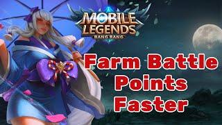 How to Farm Battle Points Faster in Mobile Legends 2024 (Quick & Easy) | Mobile Legends