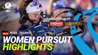 World Cup 24/25 Oberhof: Women Pursuit Highlights