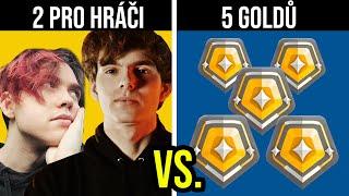 Dokážou 2 Pro Hráči Porazit 5 Gold Hráčů w/@soraVAL (VALORANT Challenge)