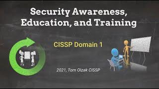 Security Awareness, Education, and Training