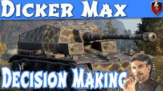 Dicker Max WOT Blitz 2 Games - good decision making | Littlefinger on World of Tanks Blitz