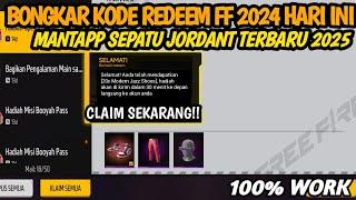 KODE REDEEM FF!! KODE REDEEM FREE FIRE TERBARU 12 Maret 2025 HARI INI‼️