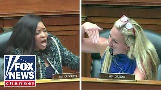 Democrat lawmaker accuses MTG of racism following hearing chaos