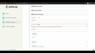 Installation Process - Joforce CRM