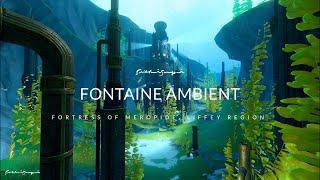 Fortress of Meropide Fontaine Ambient Background Music Underwater Sound (50Min) | Genshin Impact