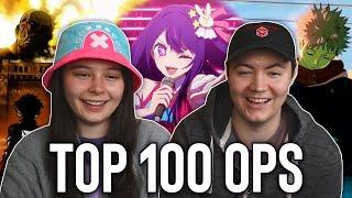 Top 100 Most Streamed Anime Openings 2024 *REACTION*