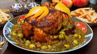 RECETTE POULET RÔTI EXPRESS Cuisine Marocaine  Délicieux Plat Facile Rapide | CHICKEN RECIPE