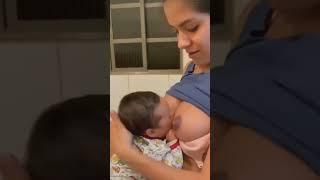  Breastfeeding Vlogs Indian Village Mom#babyfeeding#mothers120