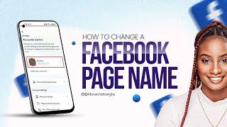 How to Change Facebook Page Name. {FULL TUTORIAL}