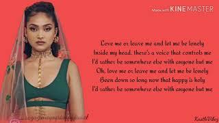 Joy Crookes - Anyone But Me (Lyrics)