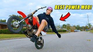 How To Make Your Pit Bike More POWERFUL!