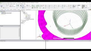 Create Helix Creation in Ansys HFSS