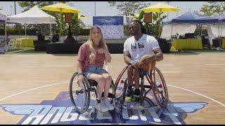 TRYING WHEELCHAIR BASKETBALL AT ANGEL CITY SPORT