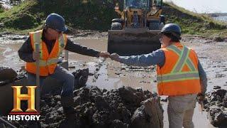 The Curse of Oak Island: STRANGE DISCOVERY LEADS TO MONEY PIT (Part 1) (Season 7) | History