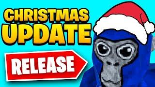 *NEW* Gorilla Tag  UPDATE is HERE... Release Date + COSMETICS