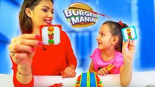 БУРГЕР МАНИЯ ЧЕЛЛЕНДЖ Кто Сделает Больше Всего Гамбургеров BURGER MANIA CHALLENGE /// Вики Шоу