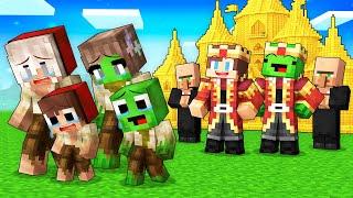 Mikey and JJ Became Kings and Kick Families Out in Minecraft (Maizen)