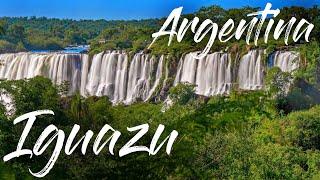 IGUAZU FALLS Argentina side 4k UHD