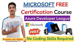 Microsoft Azure Developer Program | Free Microsoft Certificate | Free Microsoft Goodies | Free Swags