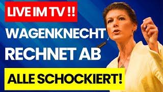 LIVE SKANDAL! WAGENKNECHT MACHT KURZEN PROZESS – ALLE SCHOCKIERT! MAINSTREAM NARRATIV ZERSTÖRT!