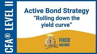 CFA® Level II Fixed Income - Understanding "Rolling Down the Yield Curve" Strategy