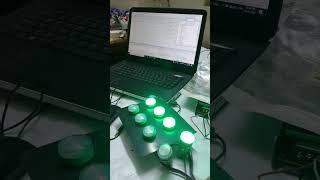 plc programming for fountain rgb lights and values,zig zag light program,fountain light control plc