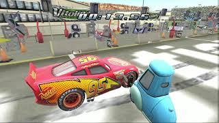 Cars - Sun Valley International Raceway PS2 Gameplay HD (PCSX2)