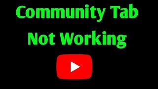 Community Tab Not Working || Tamil || Selva Tech