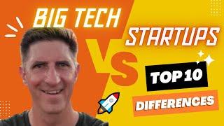 Being a PM in Big Tech (FAANG) vs Startups - 10 Differences | Product Management