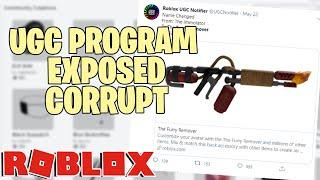 Roblox UGC Program EXPOSED As CORRUPT