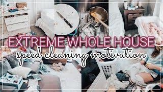 2022 EXTREME WHOLE HOUSE CLEAN WITH ME | POSTPARTUM CLEANING MOTIVATION | REALISTIC SPEED CLEANING