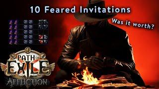 PoE 3.23 - I did 10 Feared Invitations | Was it worth? #pathofexile