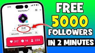 Free TikTok Followers in 2024  How To Get Free Followers on TikTok - How I get FREE TikTok Follower