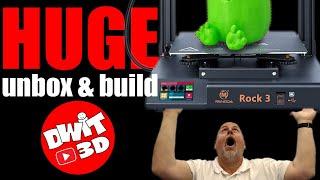 Mingda Rock 3 Unbox, Build & Print