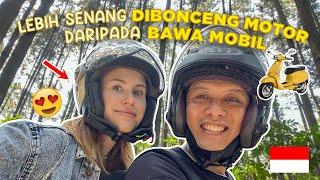 PART 1: TOURING NAIK MOTOR KE SENTUL// PANCAR GARDEN