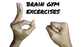 Brain gym - 2 | simple brain gym hand exercises | 7 ultimate brain boosting excercises | brain storm