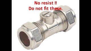 Important  See this before fitting isolation valves