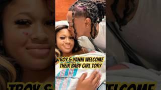 Troy & Yanni Welcome Their Baby Girl Tory Monett! Troy Got Emotional  #yannimonet #teafavs #troy