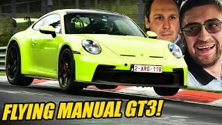 MAXIMUM ATTACK in Manual Porsche GT3! // Nürburgring