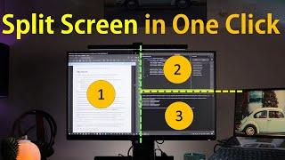 How to split Desktop Screen in Windows 11 |  #happyteachersday2022