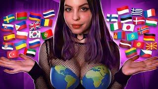 ASMR Whispering YOUR Favorite Trigger Words In 35 Different languages  АСМР