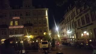 Neckar Heidelberg at night