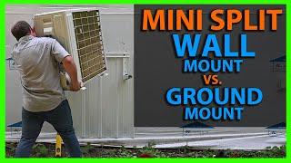 How To Wall Mount a Mini Split Outdoor Condenser Unit