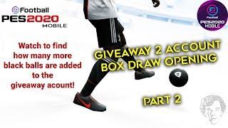 Box Draw Pack Opening Part 2 | PES 2020 Mobile Giveaway by holmesTheGamer #hTGPES